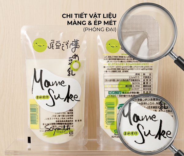 Mẫu túi thành phẩm sau khi chiết rót