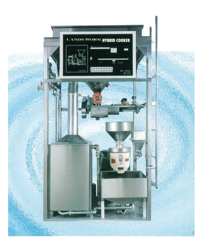 Máy nấu sữa đậu nành Hybrid Cooker Design công suất 60kg đậu khô/giờ