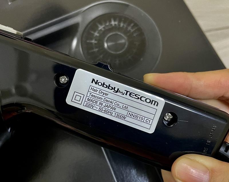 Máy sấy tóc ion âm chuyên nghiệp - Model: NNIB19 - Thương hiệu: TESCOM - Xuất xứ: Nhật Bản