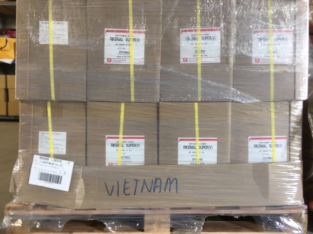 Lô 0.5 tấn AWATOP nhập khẩu từ Malaysia