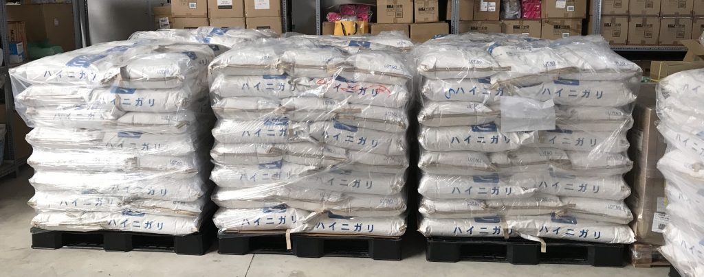 Lô 6 tấn 4 Nigari nhập từ Nhật Bản dùng trong sản xuất đậu hũ